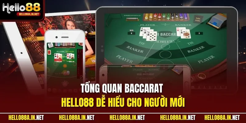 Tổng quan Baccarat HELLO88 dễ hiểu cho người mới